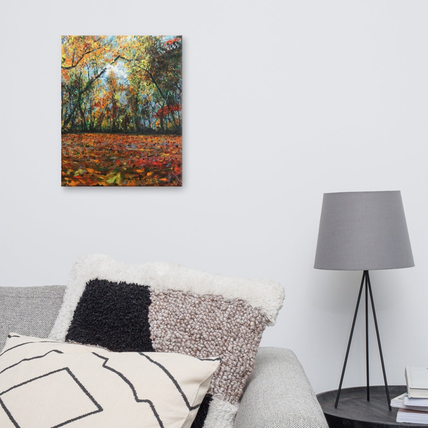 A Sea of Leaves - Canvas Wall Decor