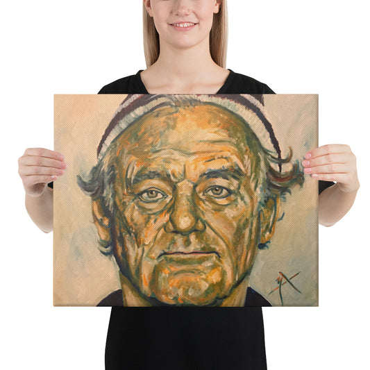 Tribute to Bill F. Murray, a Portrait - Canvas Wall Decor