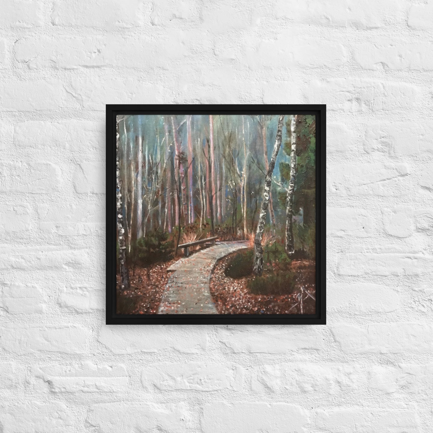 The Path - Framed Canvas Wall Decor