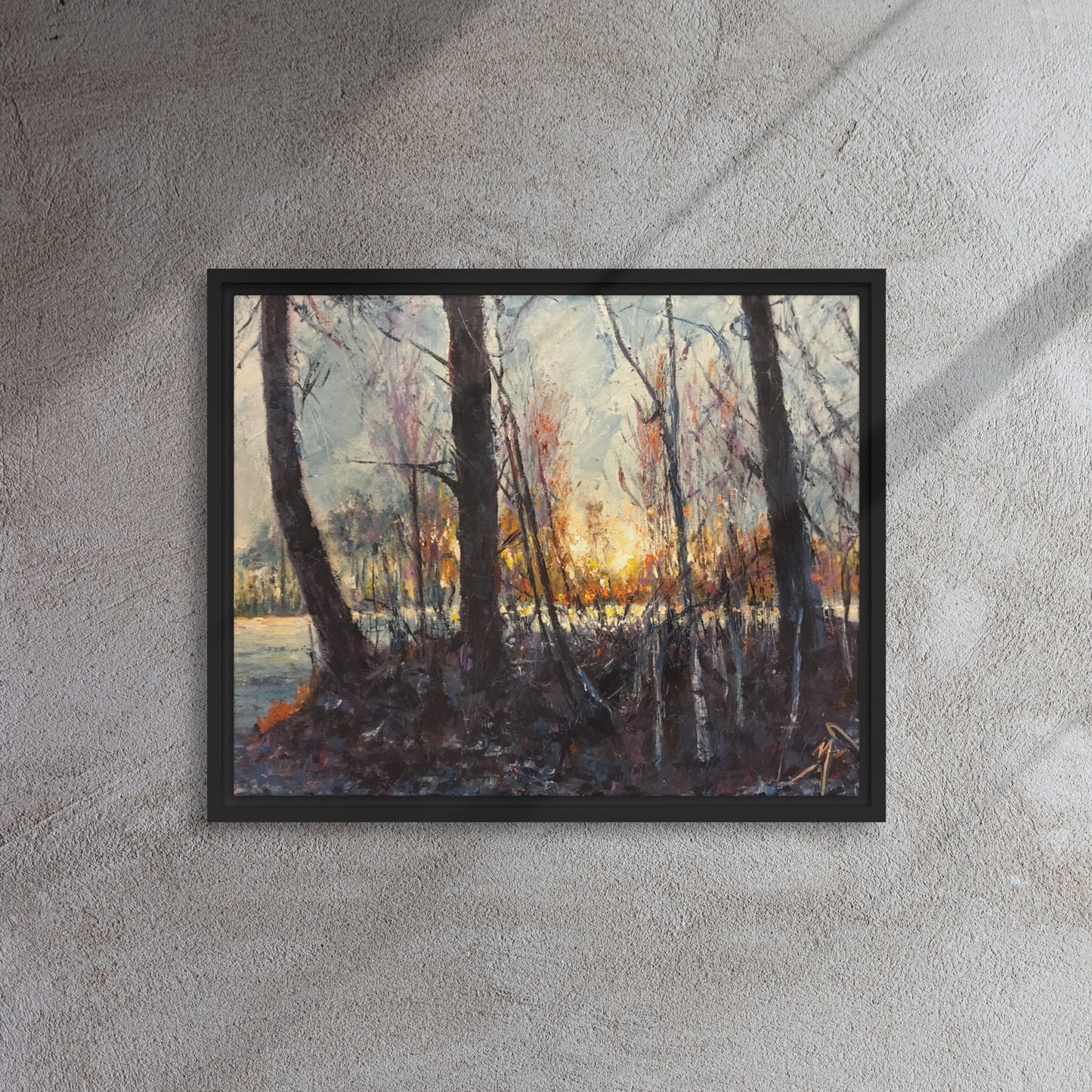 Winter Grove - Framed Canvas Wall Decor