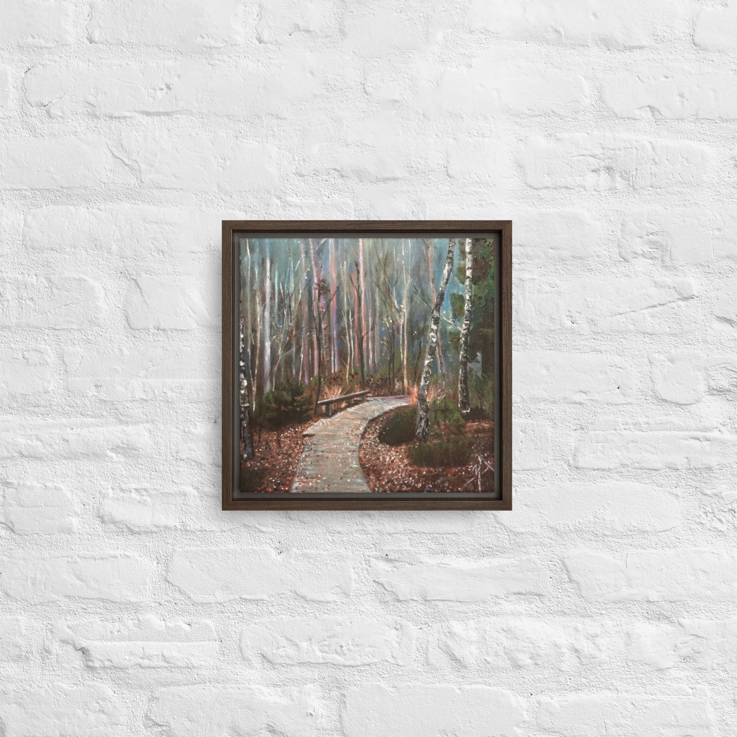 The Path - Framed Canvas Wall Decor