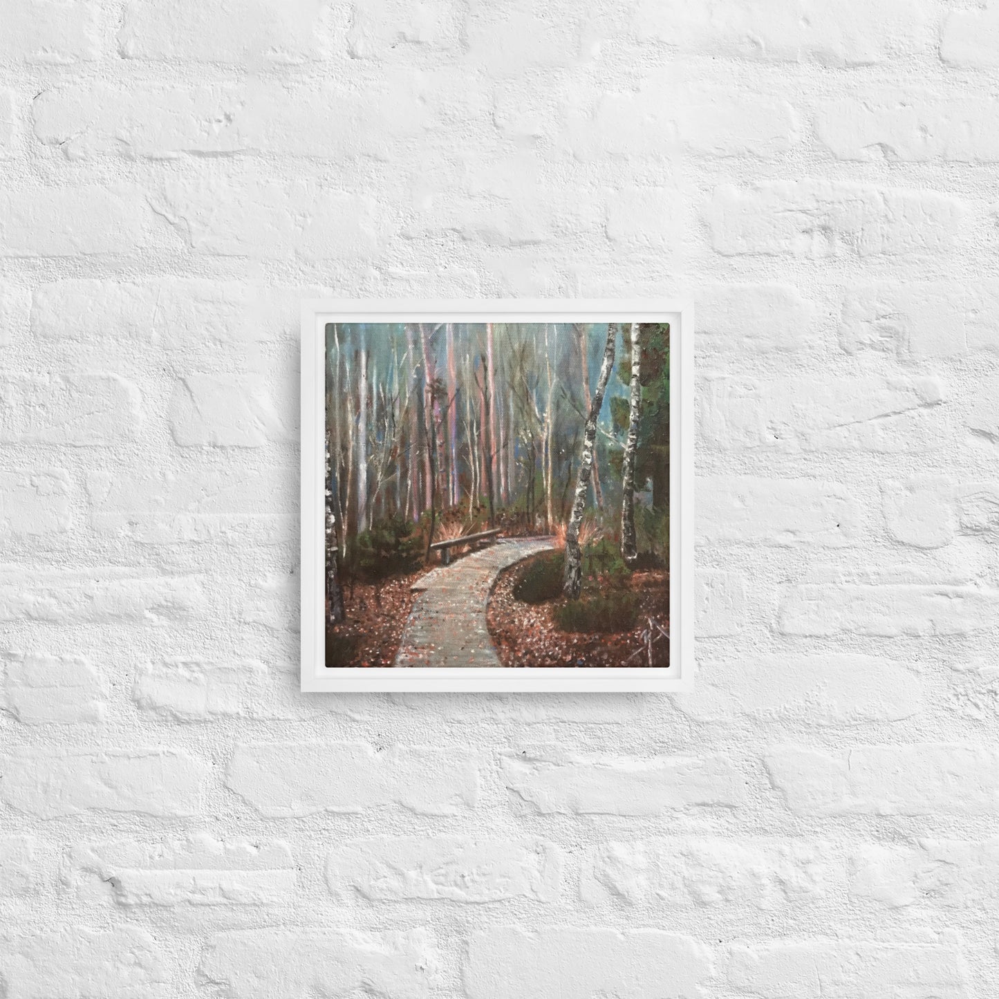 The Path - Framed Canvas Wall Decor