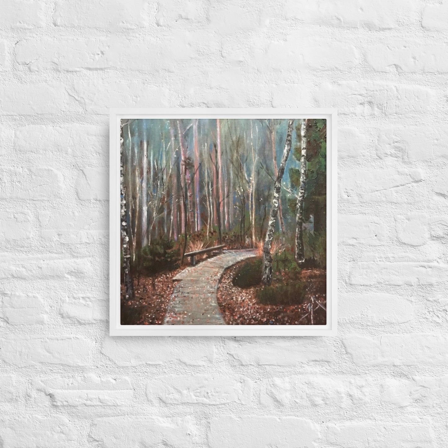 The Path - Framed Canvas Wall Decor