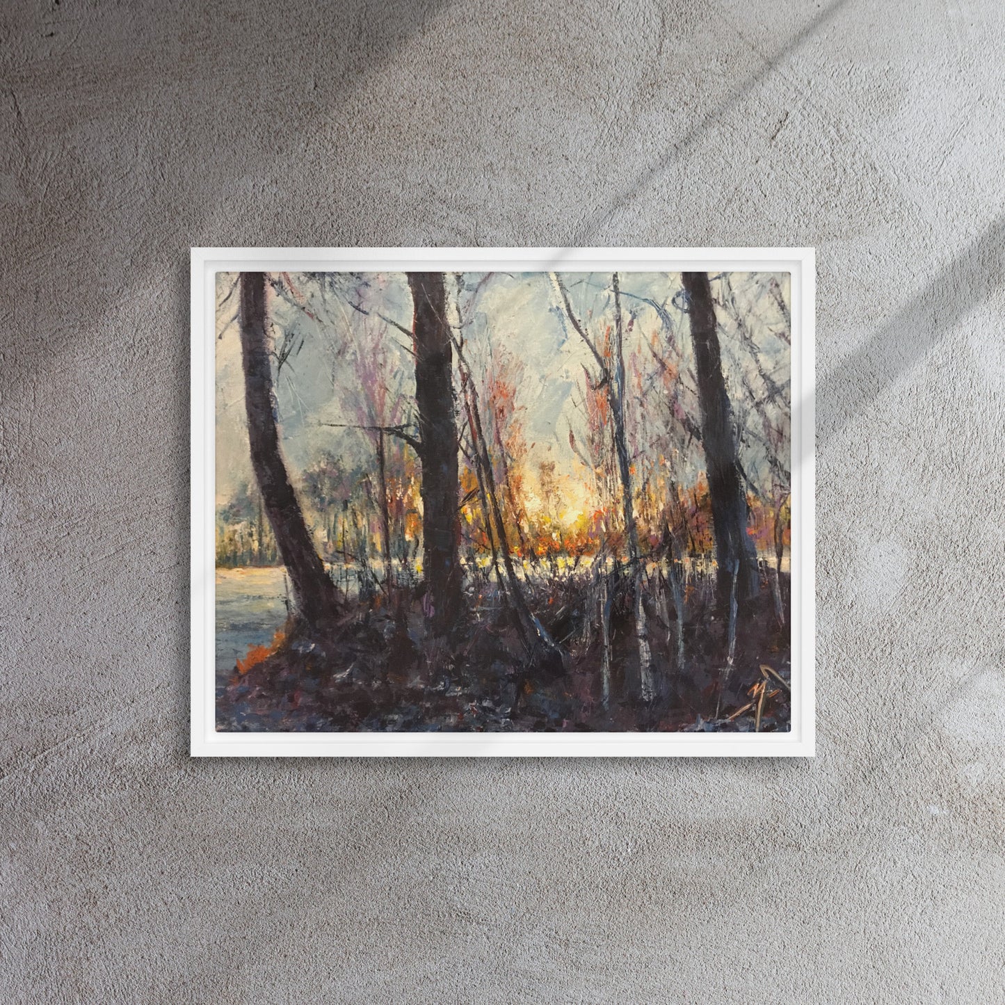 Winter Grove - Framed Canvas Wall Decor