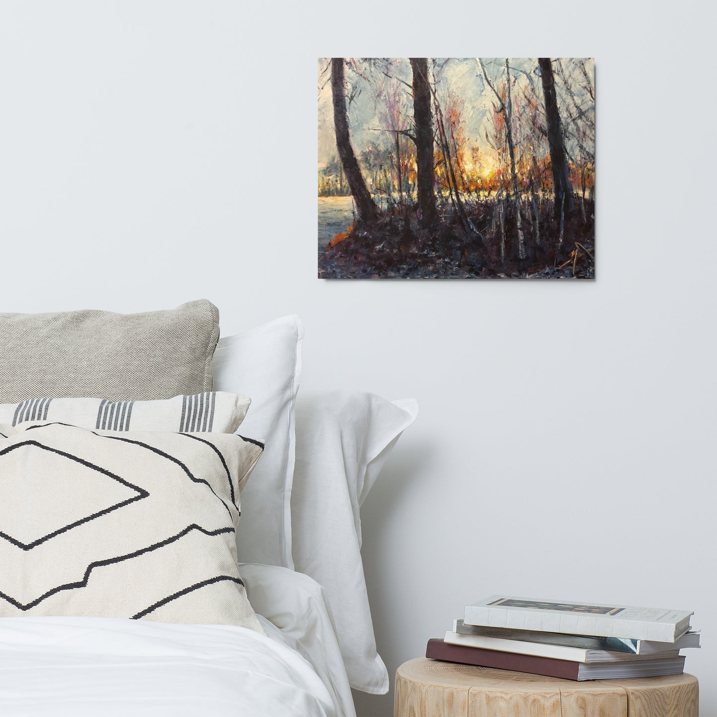 Winter Grove - Metal Prints Wall Decor