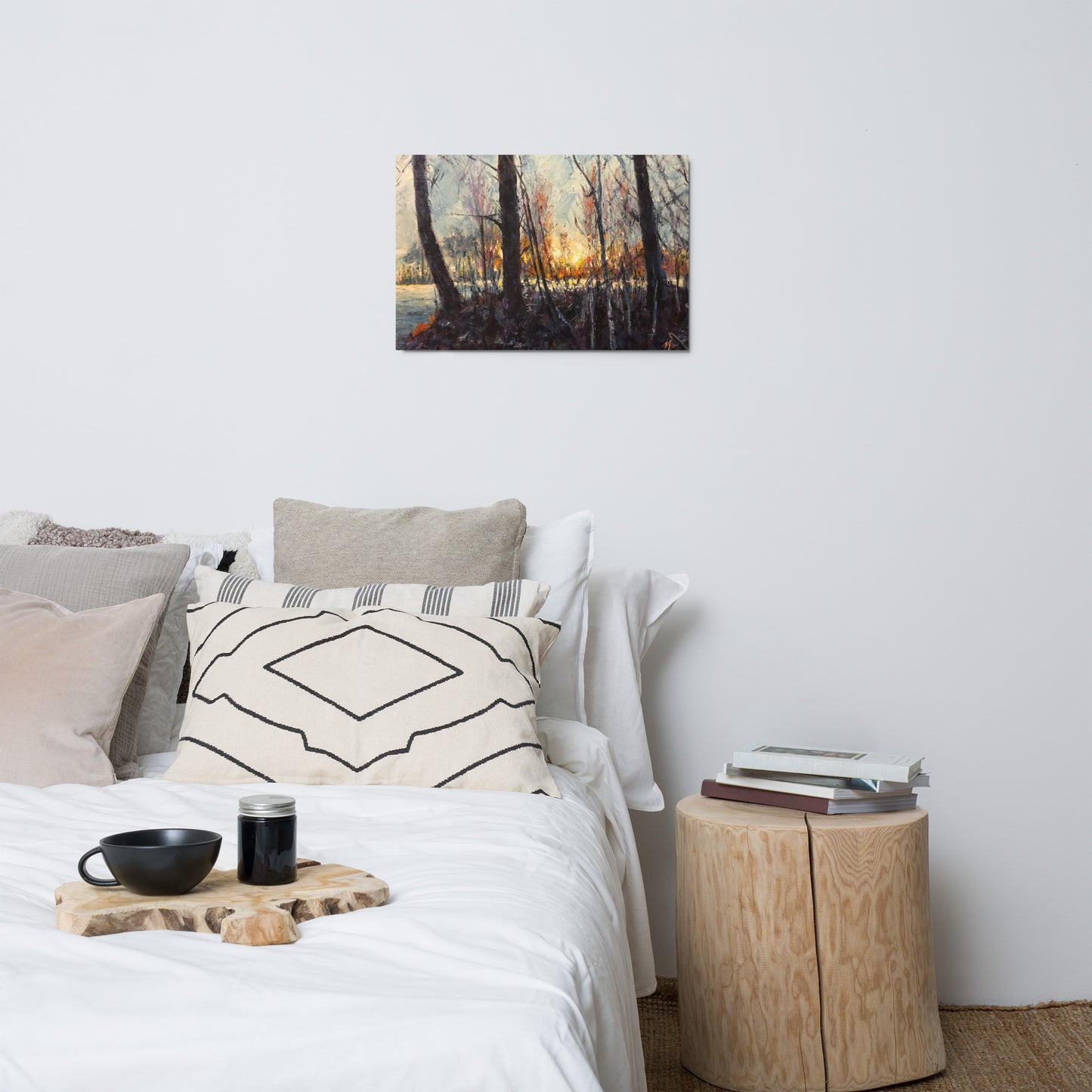 Winter Grove - Metal Prints Wall Decor