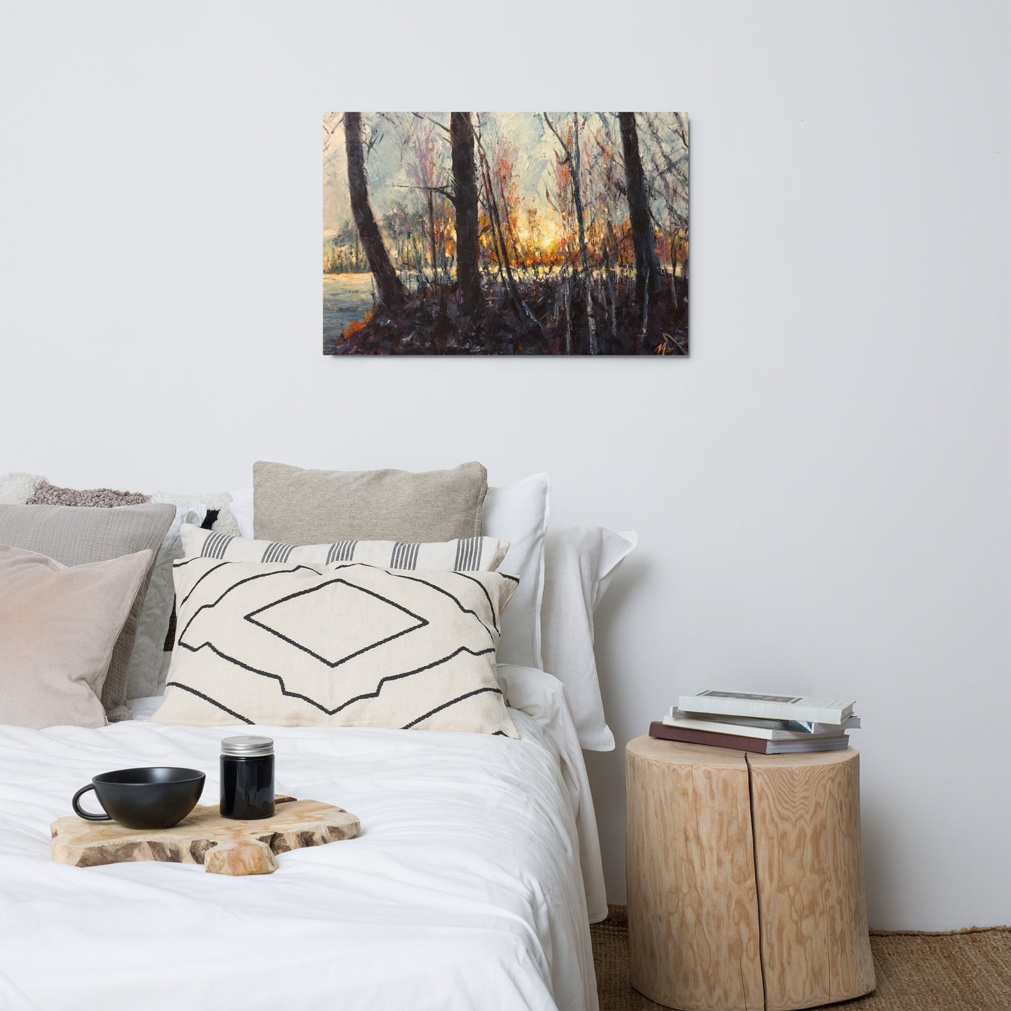 Winter Grove - Metal Prints Wall Decor