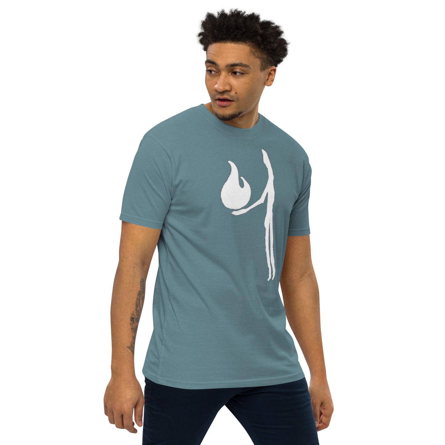 Prometheus Glyph - Men’s premium heavyweight tee