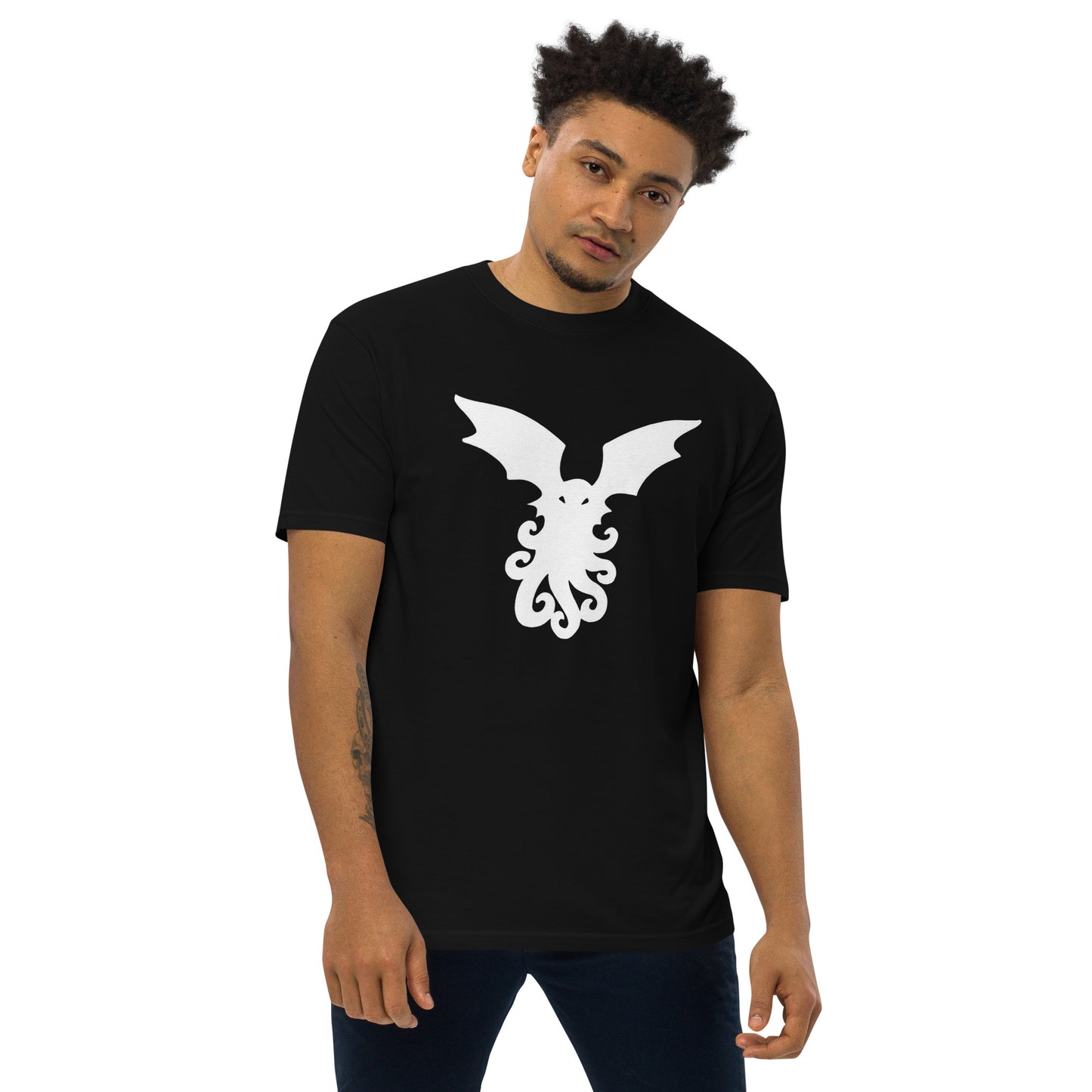 Cthulhu Pictograph - Men’s premium heavyweight tee