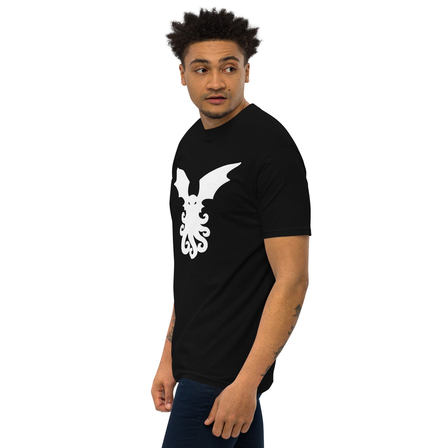 Cthulhu Pictograph - Men’s premium heavyweight tee