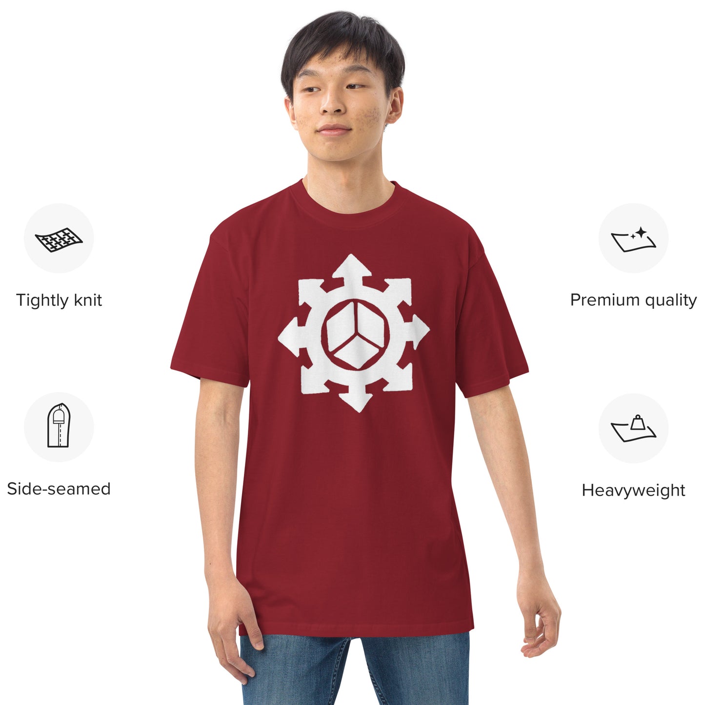 Pandora’s Box Sigil - Men’s premium heavyweight tee