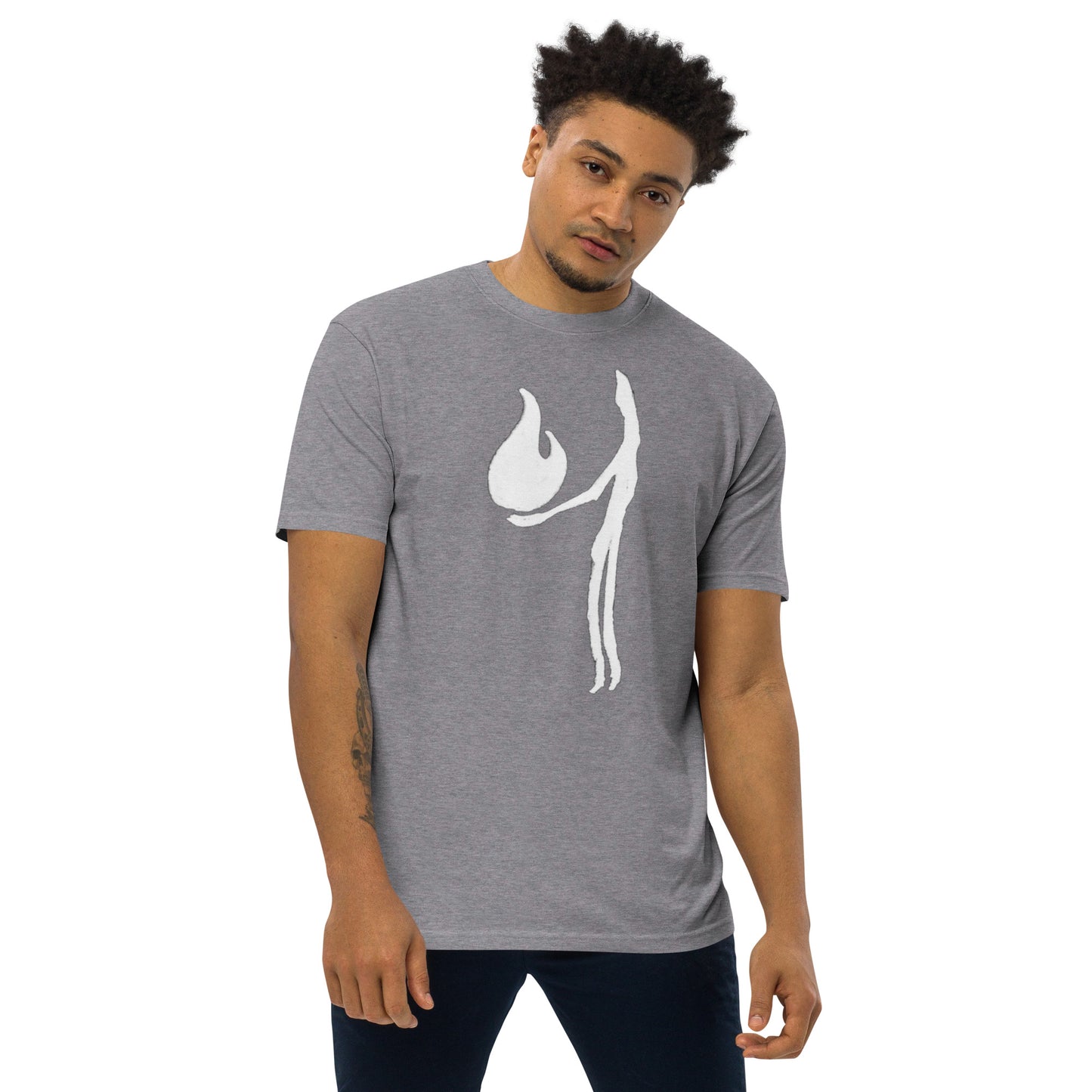 Prometheus Glyph - Men’s premium heavyweight tee