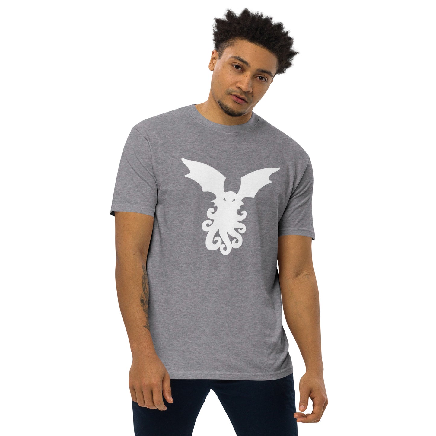 Cthulhu Pictograph - Men’s premium heavyweight tee