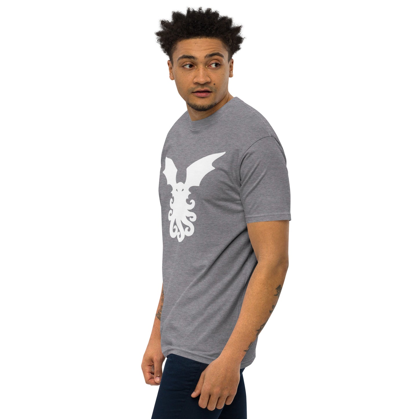 Cthulhu Pictograph - Men’s premium heavyweight tee