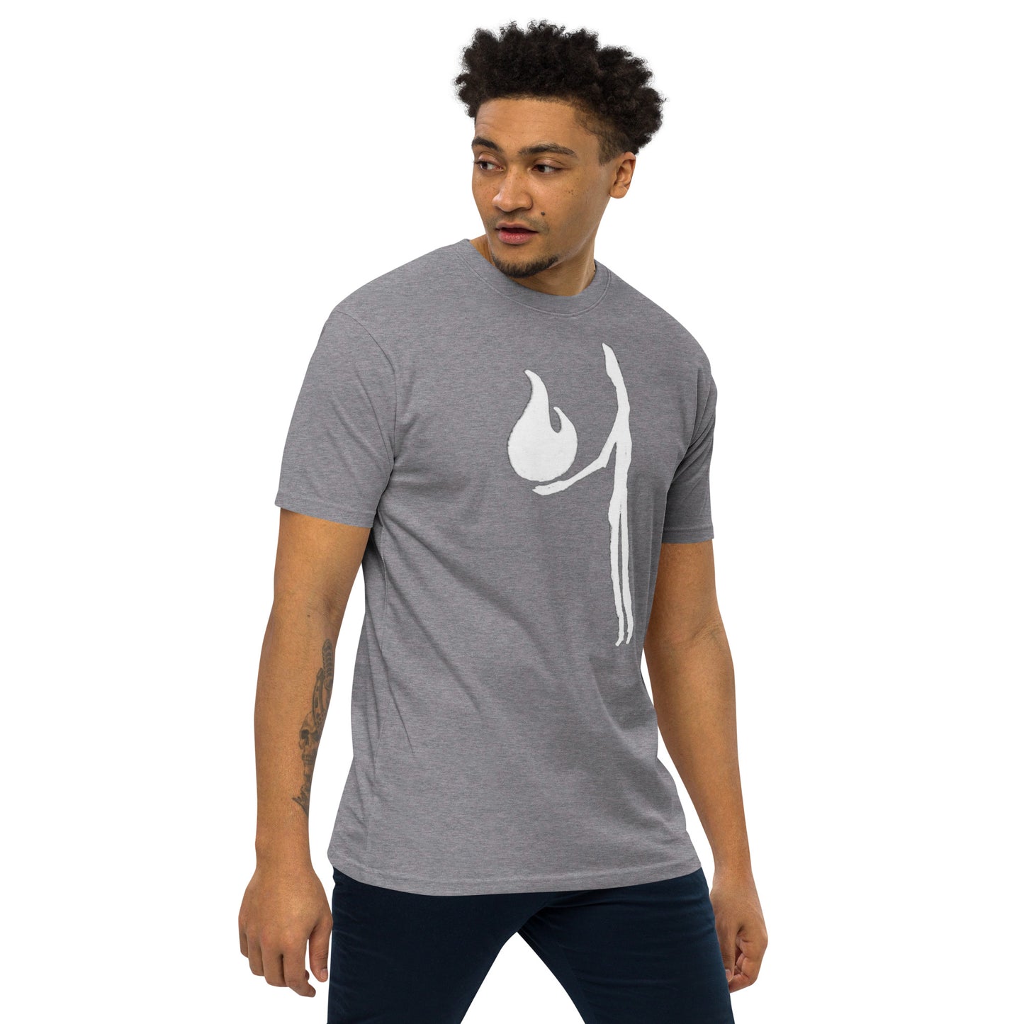 Prometheus Glyph - Men’s premium heavyweight tee