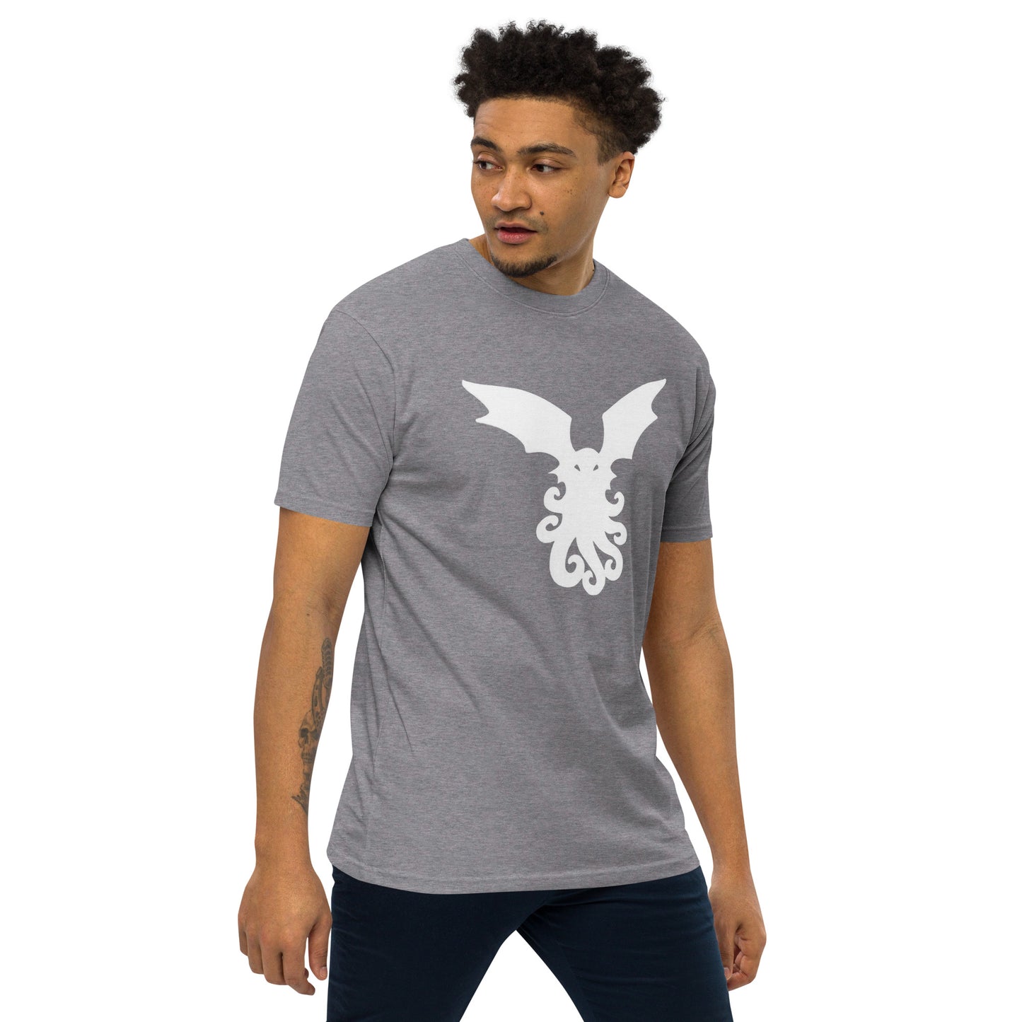 Cthulhu Pictograph - Men’s premium heavyweight tee