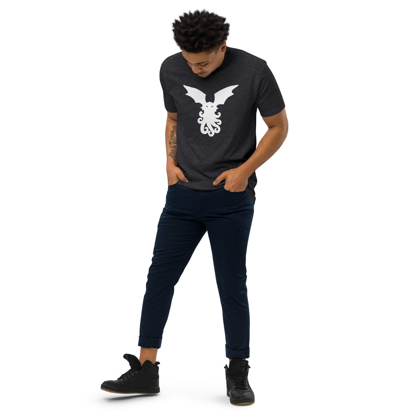 Cthulhu Pictograph - Men’s premium heavyweight tee